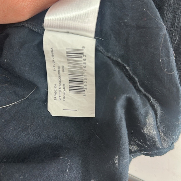 Roxy dress off the shoulder mini coverup boho beach vacation vibes sz sm - Picture 10 of 15